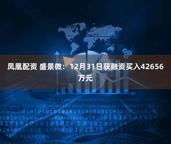 凤凰配资 盛景微：12月31日获融资买入42656万元